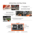 Cric automatique de pièces de réparation de vérin hydraulique électrique 5 t